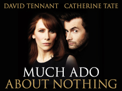 David Tennant and Catherine Tate in Much Ado About Nothing